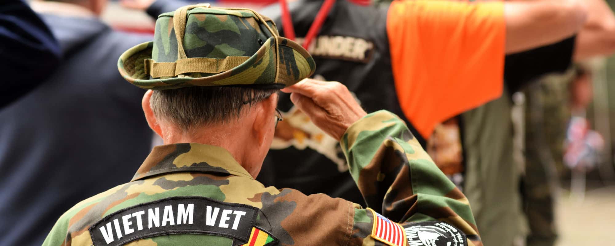 Vietnam_Vets War Veterans on parade